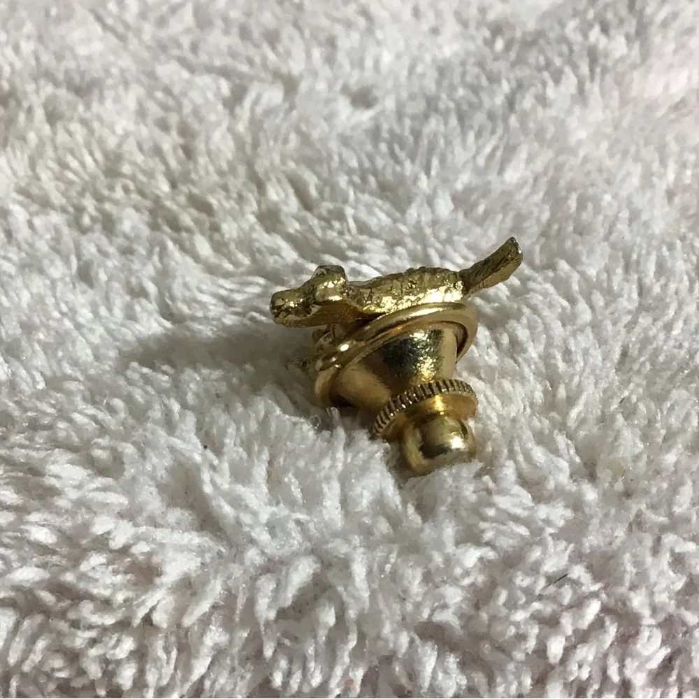 Gold Dog Charm Pendant for Small Pets